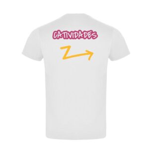 Camiseta NIÑO blanca detras